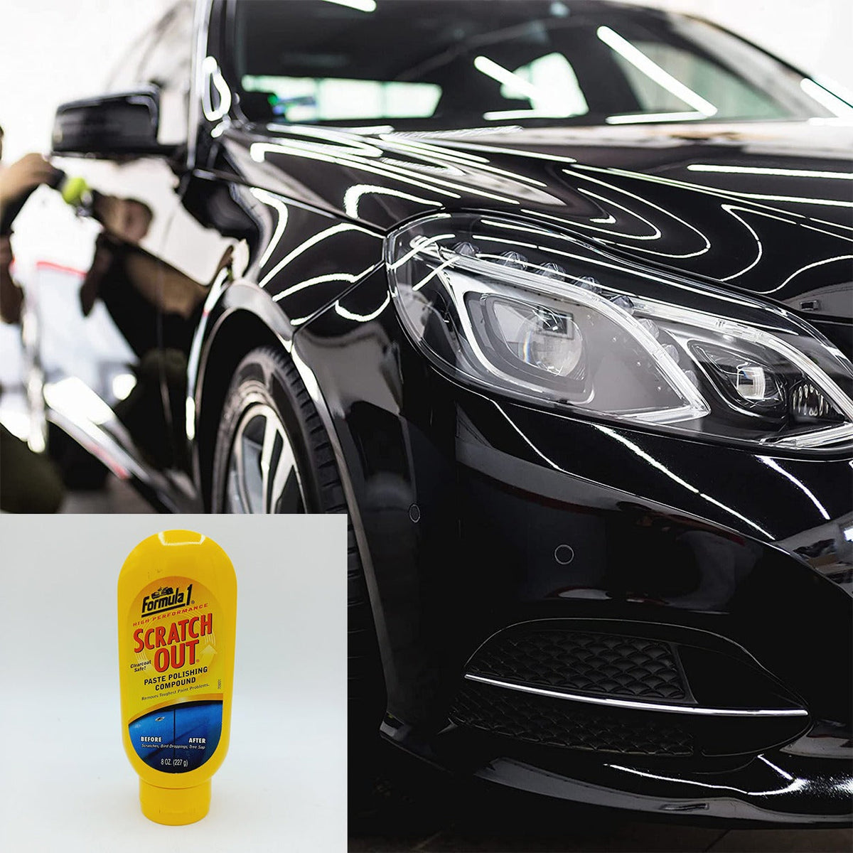 Formula 1 Scratch Out Paste Polishing Compound – Car Paint Scratch Remover (227g)