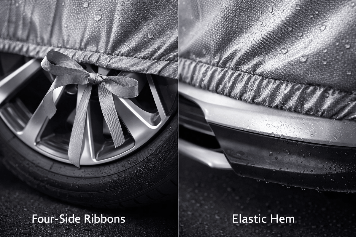 Premium Silver Parachute Car Top Cover for Toyota Corolla (2006–2023) | Waterproof & Heat Resistant Full Body Protection