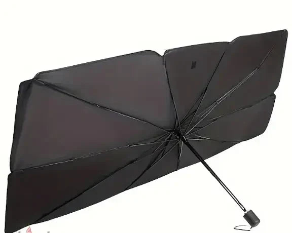 Premium Car Windshield Sun Shade Umbrella | Foldable UV Reflector & Heat Insulation Cover
