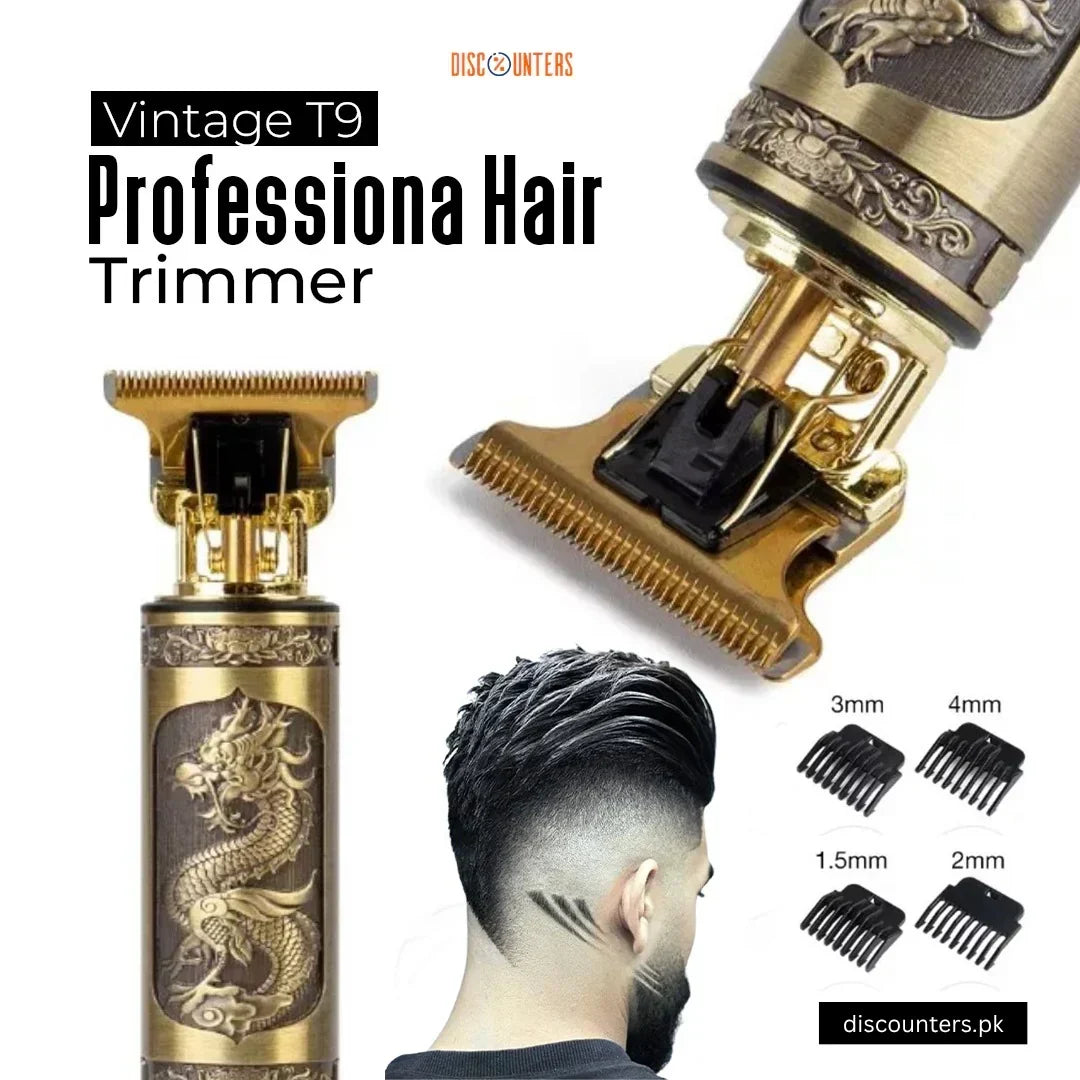Vintage T9 Professional Metal Body Hair Trimmer