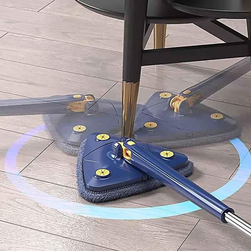 360-Degree Rotating Mop with Extendable Handle for Efficient Cleaning