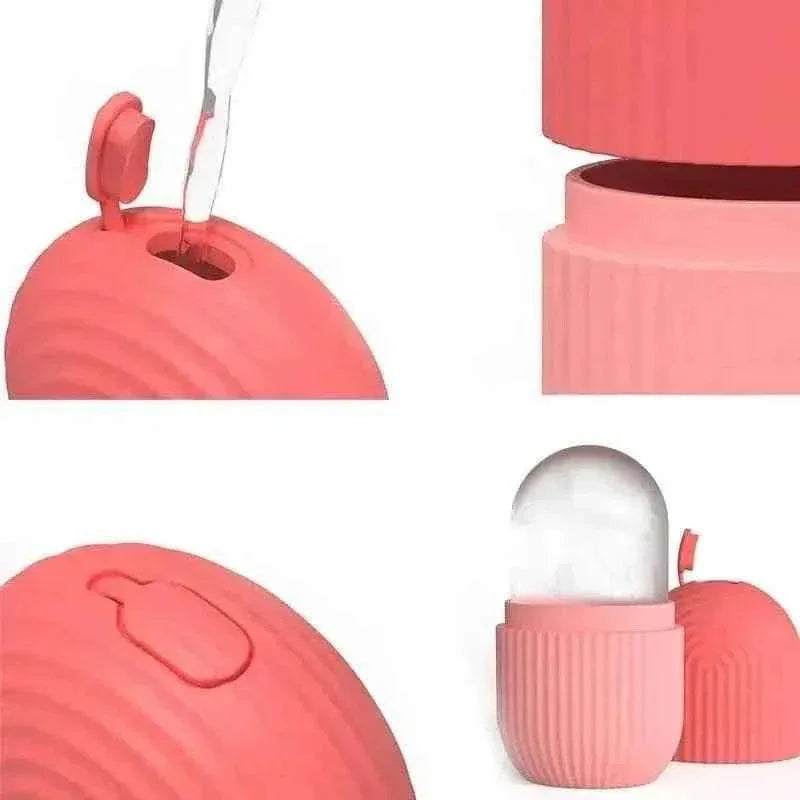 Silicone Ice Roller for Facial Massage and Cryotherapy Benefits