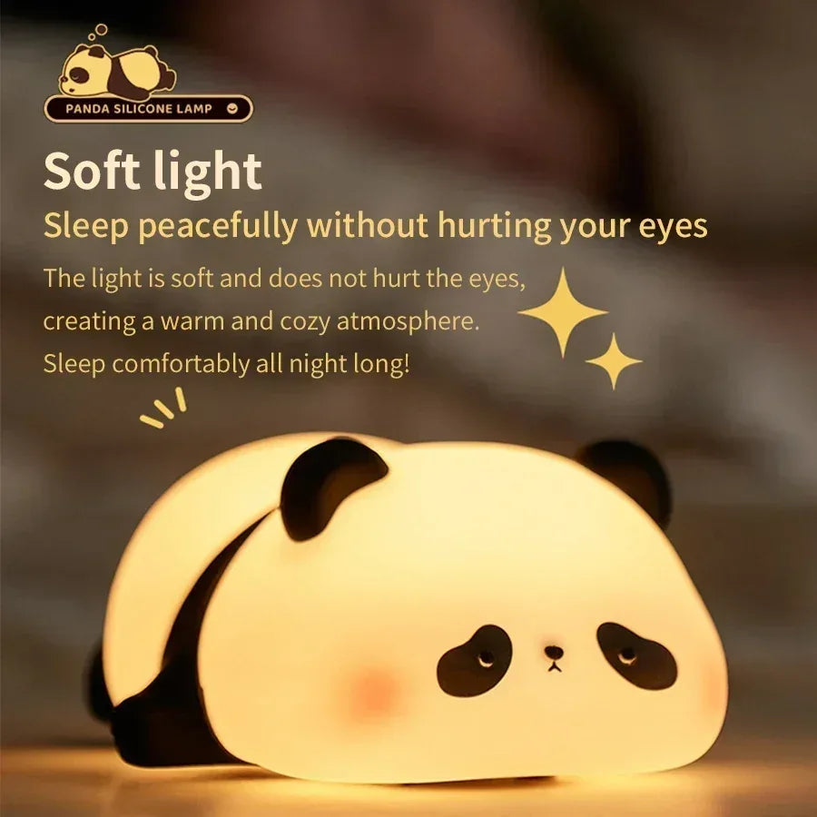 Cute Panda Desk Lamp - Soft Night Light