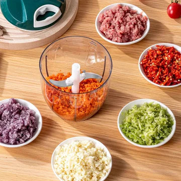 4-Blade Manual Food Chopper